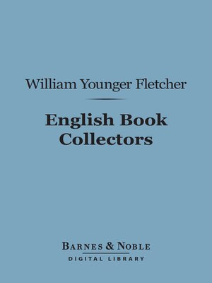 cover image of English Book Collectors (Barnes & Noble Digital Library)